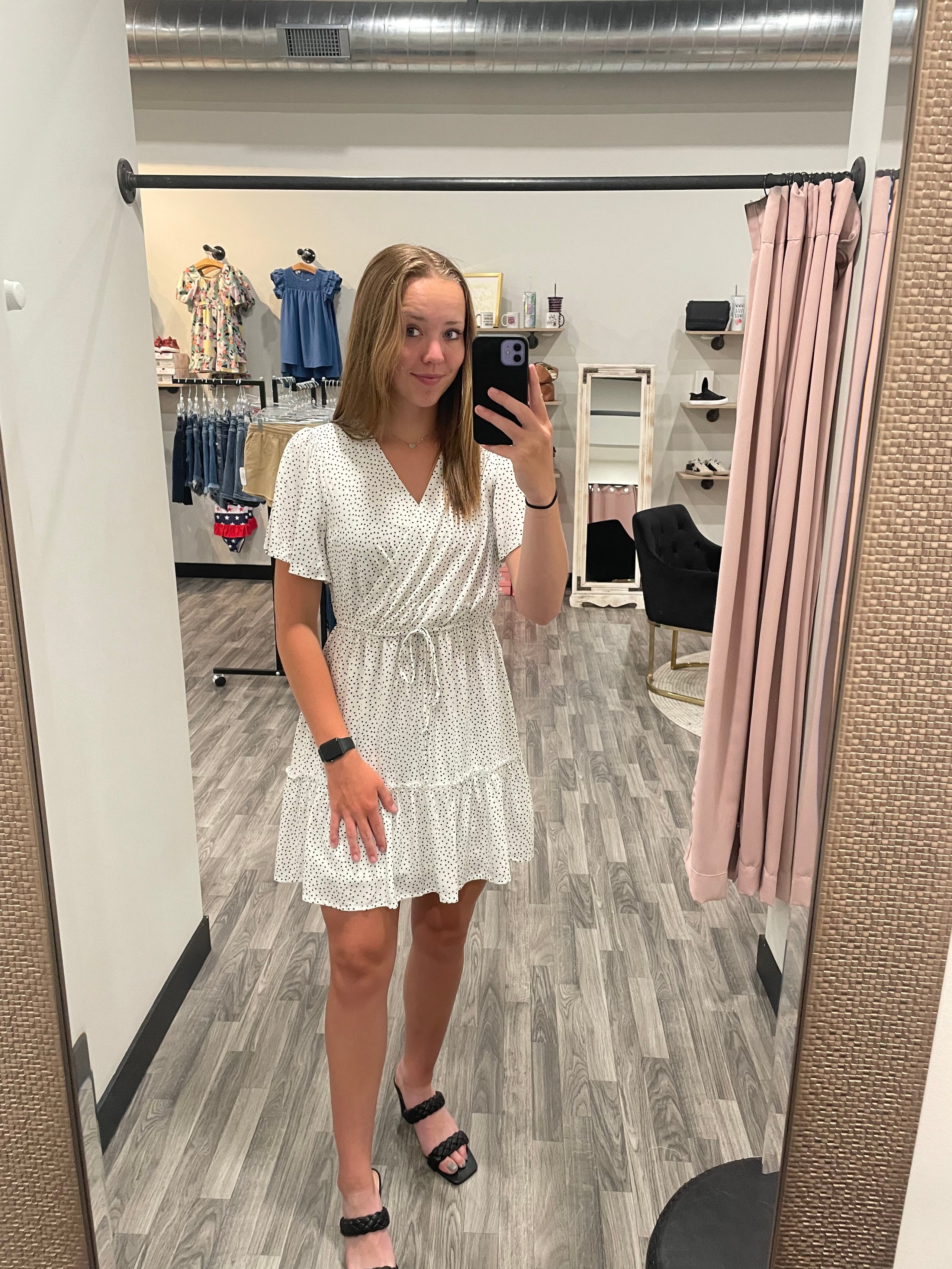 Dora ruffle deals dress