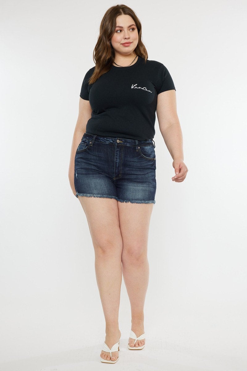 Kancan shorts plus size on sale