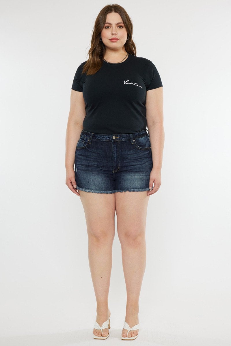 Kancan shorts sales plus size